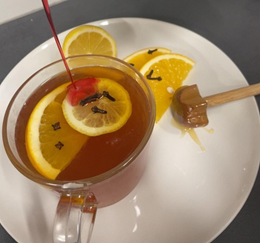 Rozgrzewająca herbata zimowa